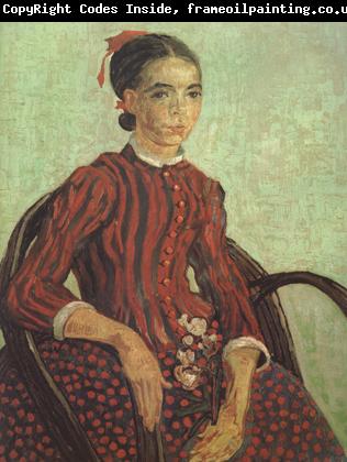 Vincent Van Gogh La Mousme,Sitting (nn04)